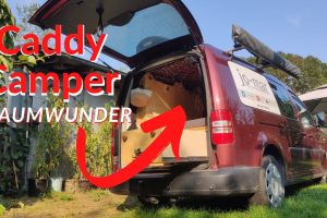 VW Caddy Mini-Camper Ausbau Roomtour