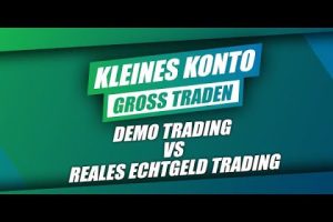 Demo-Trading vs. reales Echtgeld-Trading