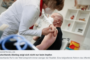 Tagesspiegel: Deutschlands Abstieg zeigt sich nicht nur beim Impfen