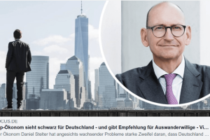 Top-Ökonom sieht schwarz für Deutschland – und gibt Empfehlung für Auswanderwillige