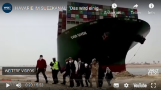 HAVARIE IM SUEZKANAL: Das wi...