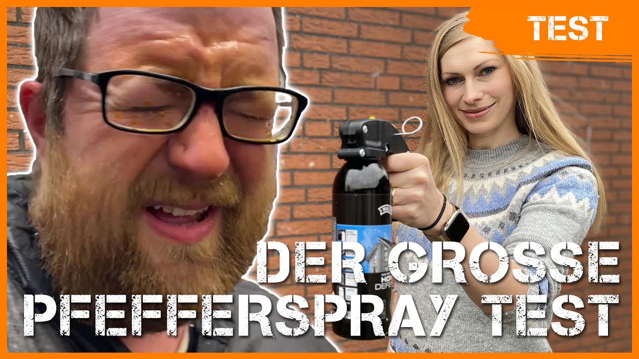 Wolfabwehr – Der große Pfefferspray-Test 2021 – alle Größen, Sprühtest und Wirkung ⚠️