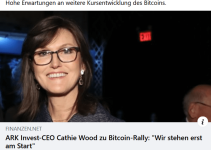 ARK Invest-CEO Cathie Wood zu Bitcoin-Rally: „Wir stehen erst am Start“
