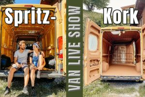 SPRITZKORK als Dämmung im Camper | Nachhaltige Isolierung mit Sprühkork