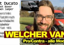 7000€? Sprinter vs Transit vs Ducato etc – Welches Fahrzeug Modell für Camper Van Ausbau