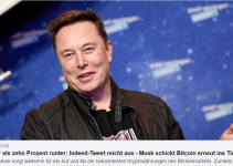 Elon Musk schickt Bitcoin ins Tief