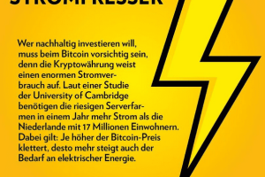 Bitcoin als Stromfresser