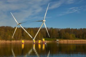Nezzy²: Die schwimmende Windkraftanlage
