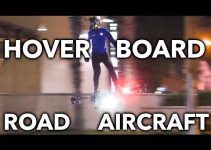 HOVERBOARD AIRCRAFT ON ROAD FULL VIDEO,