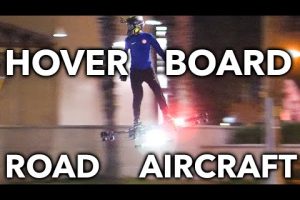 HOVERBOARD AIRCRAFT ON ROAD FULL VIDEO,