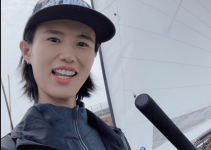 Lijia Xu mit ihrem „new baby“ einer RS AERO