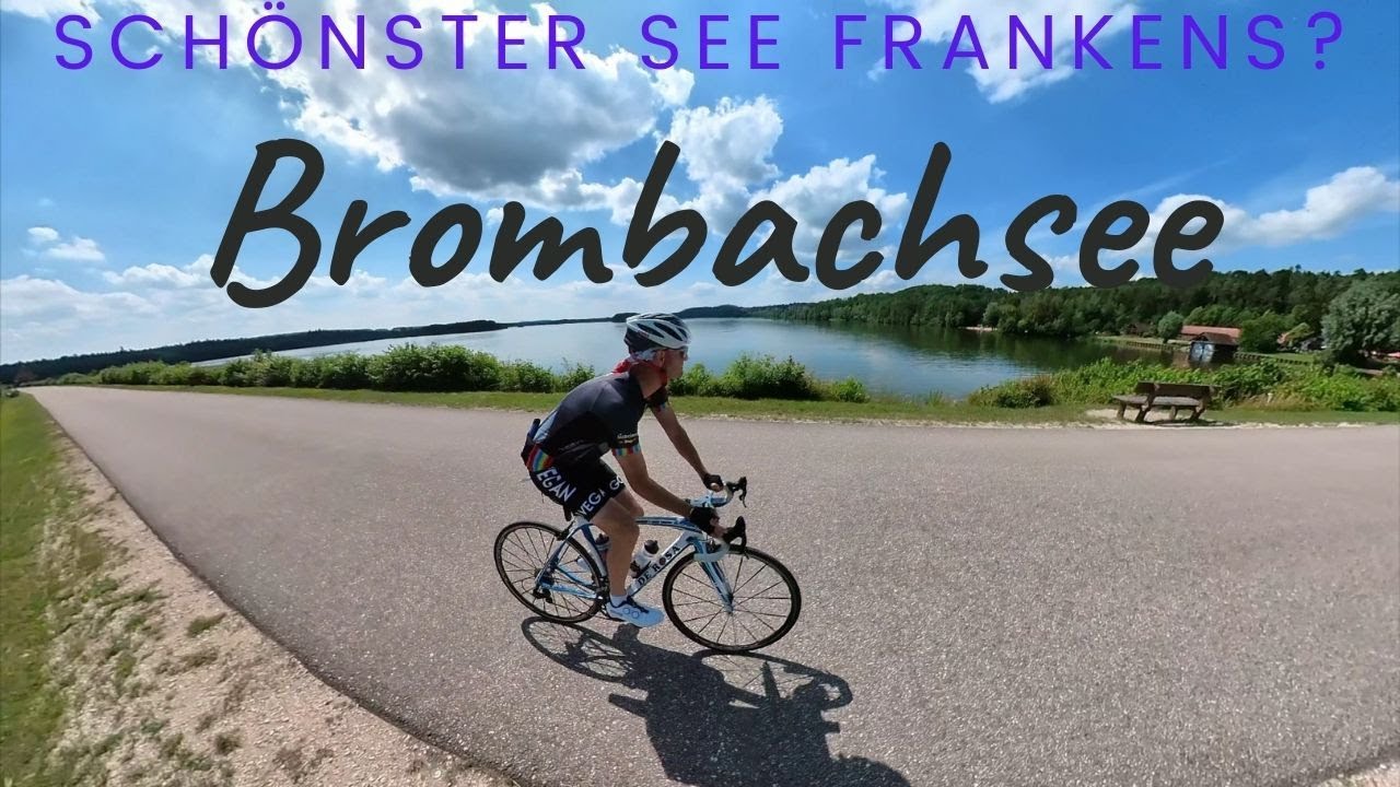 Ist das der schönste See Frankens? || Mit dem Rennrad zum Brombachsee 🇩🇪