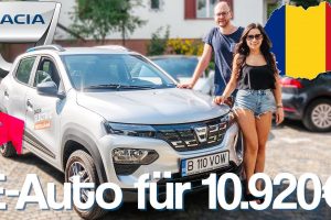 DACIA Spring Test – Nur 10.920€ für ein NEUES Elektroauto