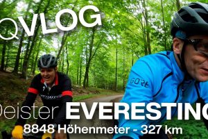 Everesting im Deister: 36x von Barsinghausen zum Fernmeldeturm. 8848 Höhenmeter, 327 km