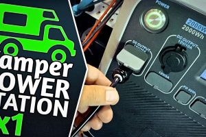 Powerstation als Bordstromversorgung im Camper-Van einbauen – Update