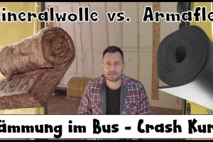 Dämmung im Bus | Alternativen zu Armaflex