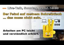 Live-Talk aus dem RTCA-Studio, Sonntag 19. Dez., 10:00 Uhr