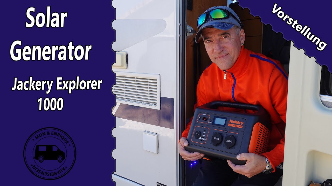 Solargenerator Jackery Explorer 1000 – Power Station