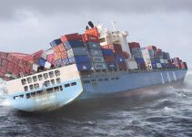 Wie die riesigen Containerschiffe heftigen Stürmen auf dem Meer trotzen