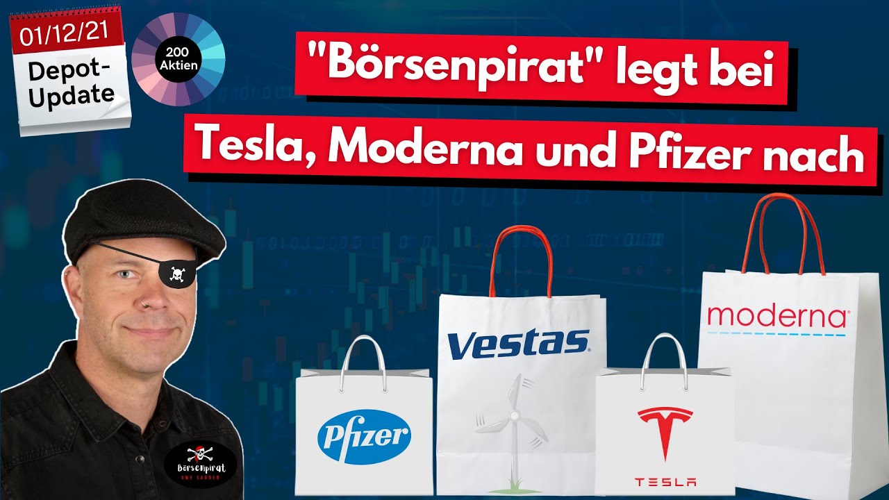 Beate Sander Depot: Uwe Sander kauft weitere Aktien von Moderna, Pfizer und Tesla