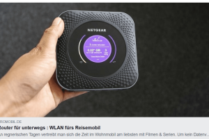 Router für unterwegs – WLAN fürs Reisemobil