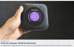 Router für unterwegs - WLAN f...