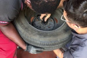 Kastenwagen – Reserverad – Radwechsel