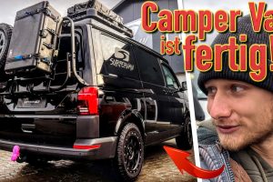 Die letzten Umbauten am Off-Road Bulli sind fertig!! (T6.1 wie California Heckträger, Solar, Wasser)