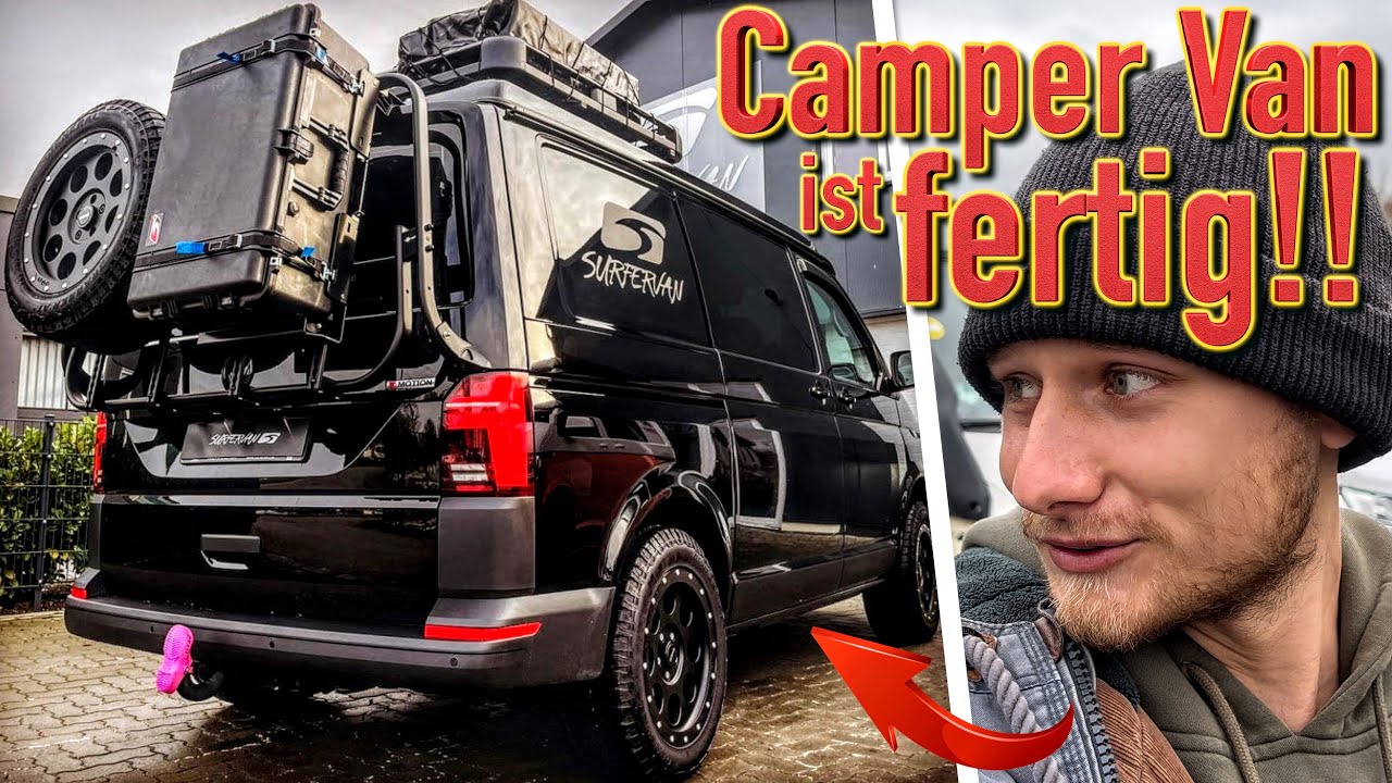 Die letzten Umbauten am Off-Road Bulli sind fertig!! (T6.1 wie California Heckträger, Solar, Wasser) Die letzten Umbauten am Off-Road Bulli sind fertig!! (T6.1 wie California Heckträger, Solar, Wasser)