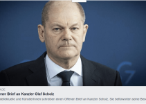 Offener Brief an Kanzler Olaf Scholz