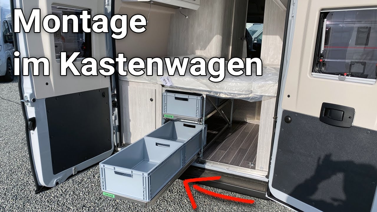 Kastenwagen – Heck Auszugssystem – Update