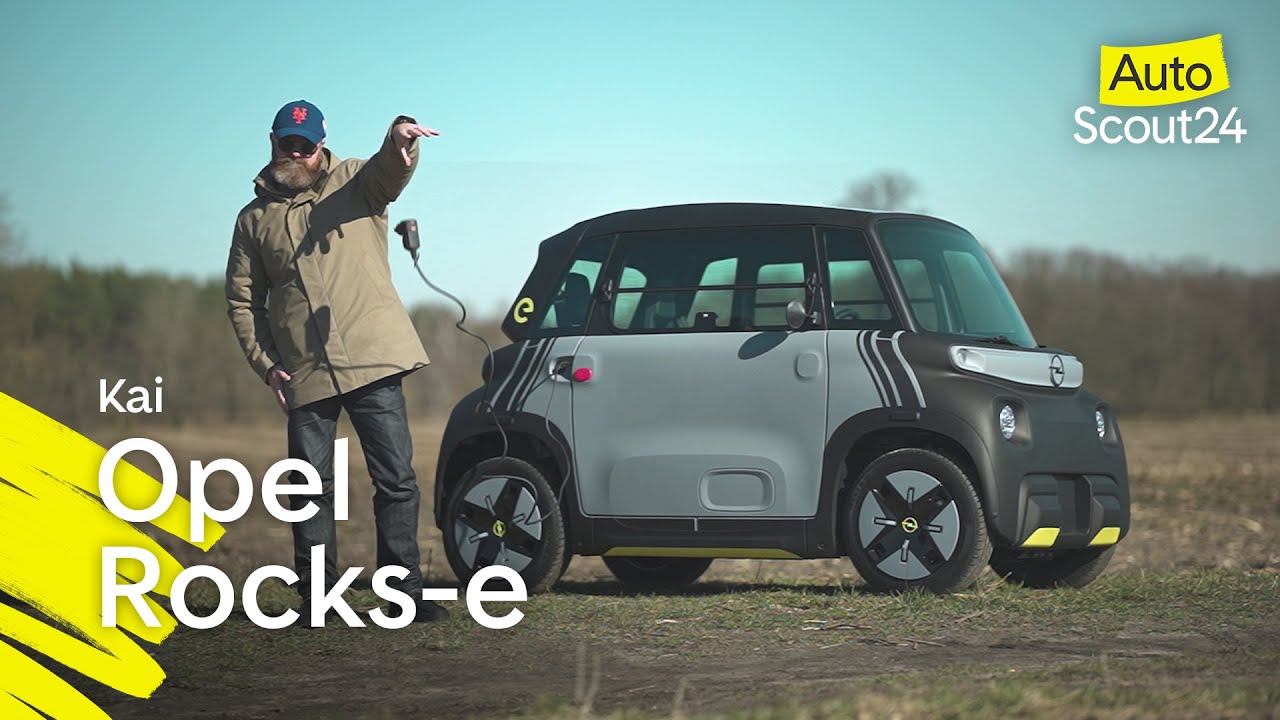 Opel Rocks-e: Der vollelektrische Cityflitzer für alle ab 15!