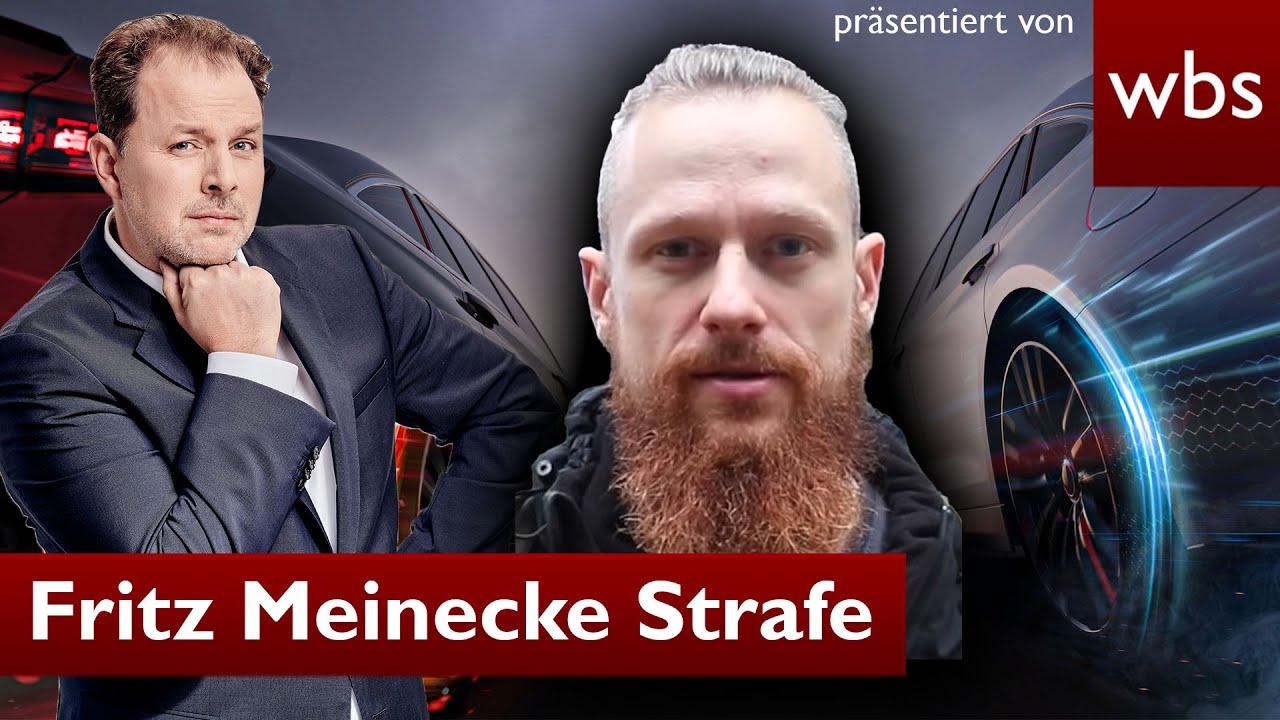 Fritz Meinecke: 60.000 Euro Raser-Strafe & Führerschein weg!