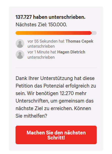 Hier könnt ihr die Petition b...