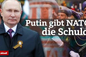 Putin gibt NATO die Schuld