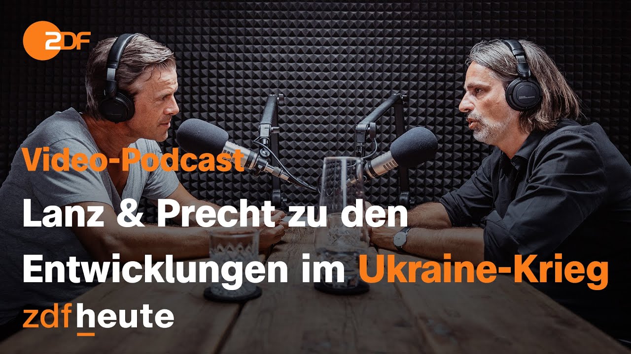 Video-Podcast: Lanz und Precht diskutieren zum Ukraine-Krieg