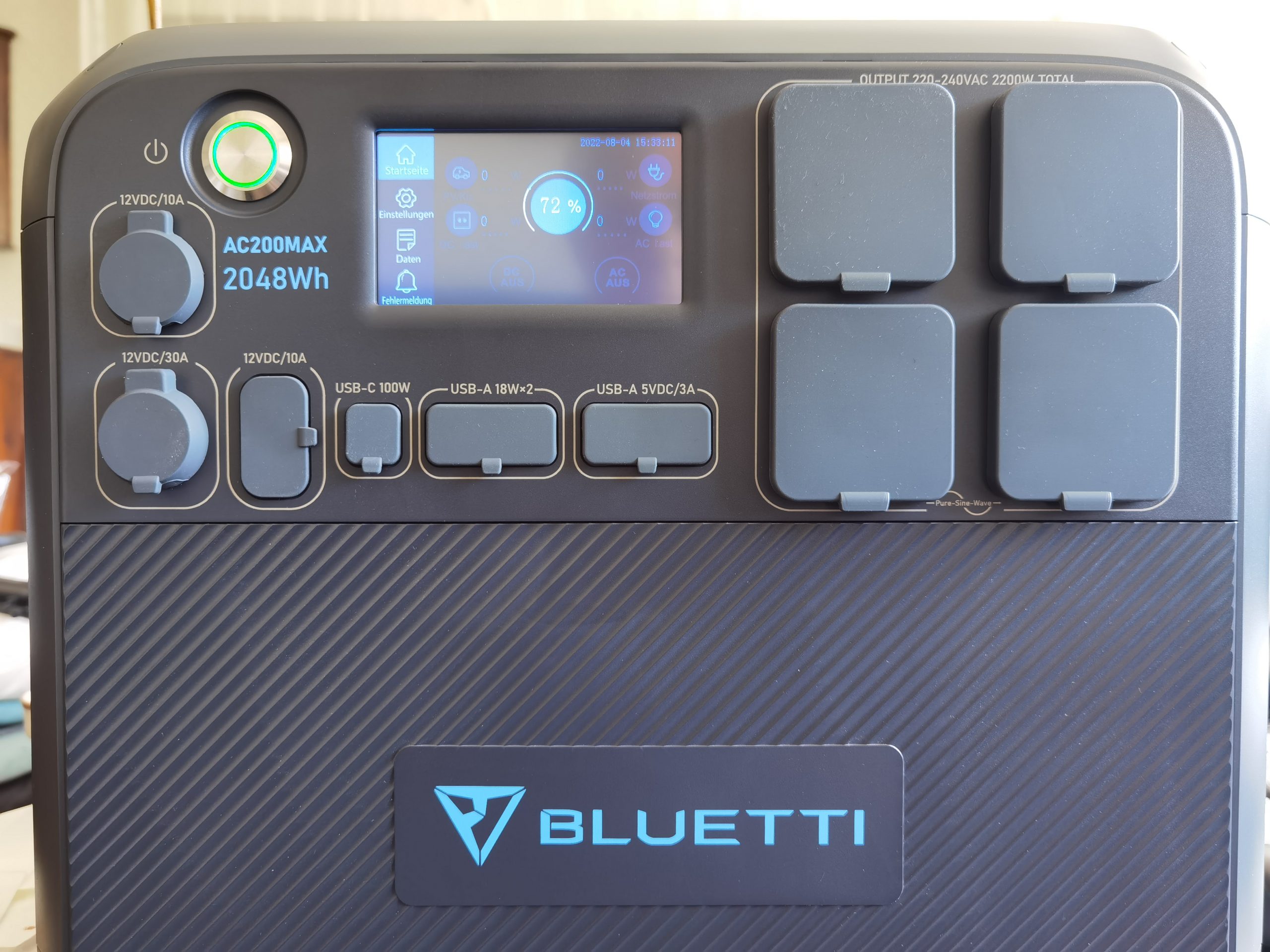 Bluetti AC200MAX  + Batteriem...
