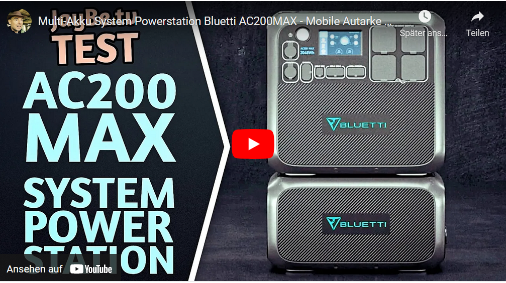 Solar-Powerstation Poweroak AC 200 max – zum Laden eines E-Scooters geeignet ?