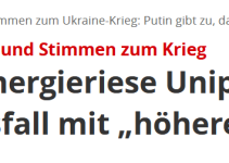 Putin schlaegt zurueck – Kein Gas mehr für Energieriese Uniper