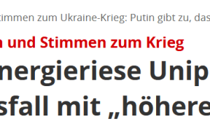 Putin schlaegt zurueck – Kein Gas mehr für Energieriese Uniper