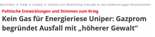 Putin schlaegt zurueck - Kein...