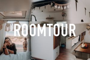 Roomtour – Die Outdoornomaden zeigen uns ihren selbstausgebauten Ford Transit