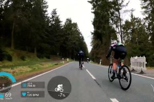 Rennrad Abfahrt vom Feldberg bei Eschborn Frankfurt 2022 – uncut