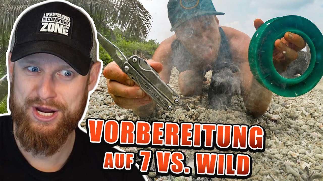 VORBEREITUNG auf 7 VS. WILD! Das digitale Survival-Training beginnt… | Fritz Meinecke