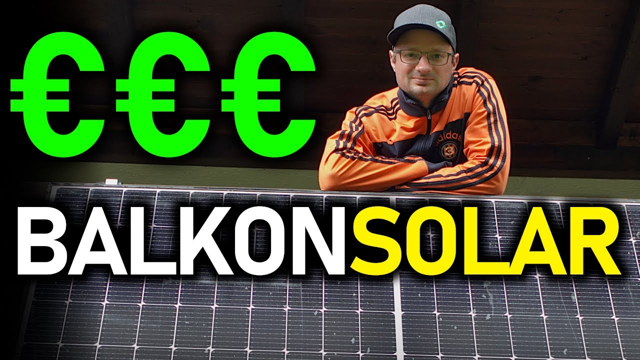 Wieviel spare ich mit einer Balkonsolar?