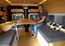 WoMo – Neuheit – Schrank in Dusche integriert