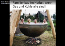 Familienbad – wenn Gas und Kohle alle sind :-)