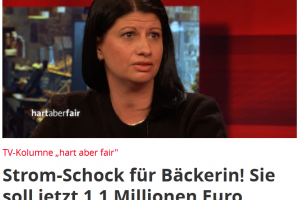 Strom-Schock für Bäckerin! Sie soll jetzt 1,1 Millionen Euro zahlen