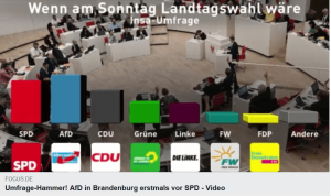 Umfrage-Hammer! AfD in Brande...