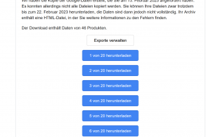 Google Datensammelwut
